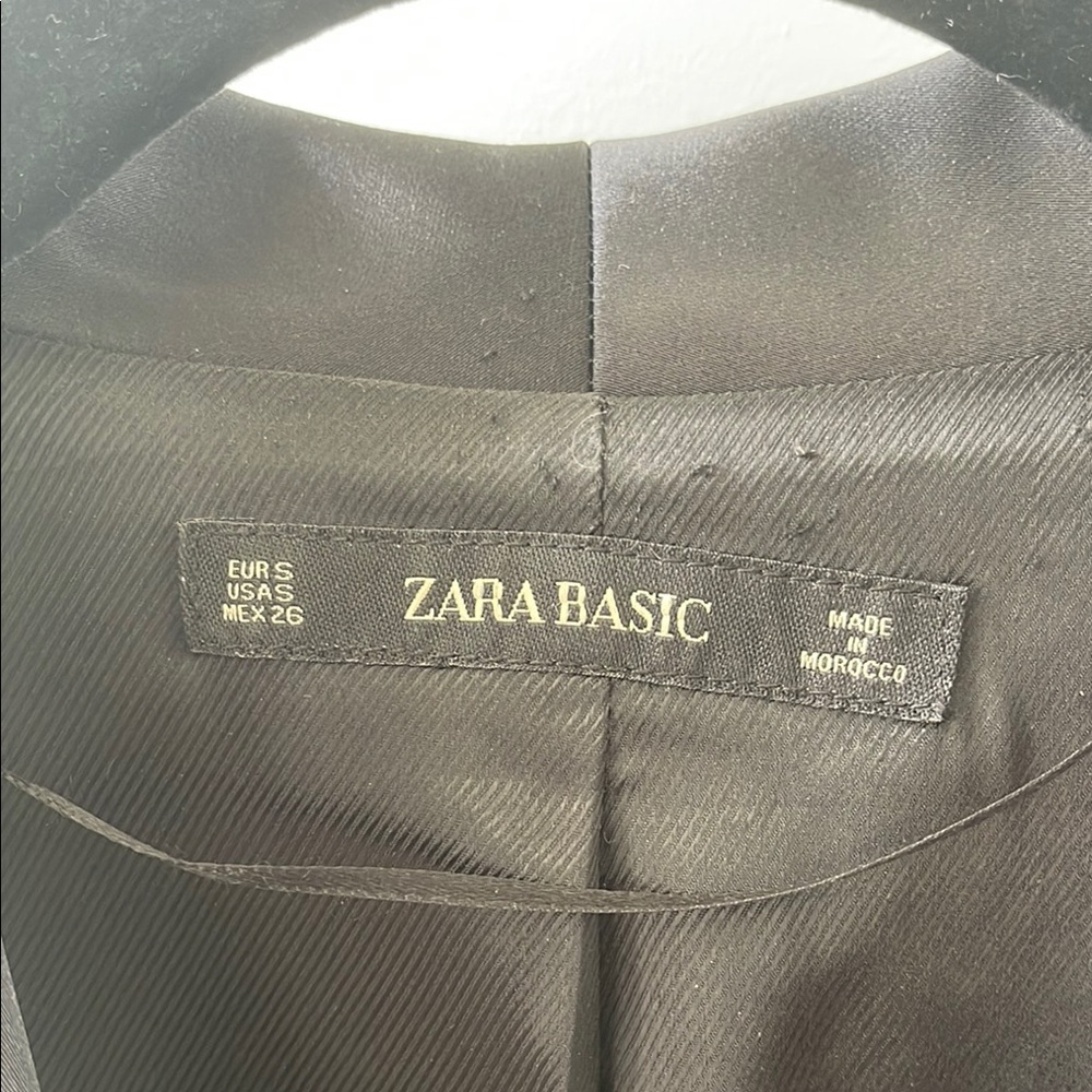Zara Black Tuxedo Mini Dress - Picture 2 of 10
